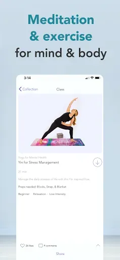 Скриншот 7 — Yoga Studio: Poses & Classes