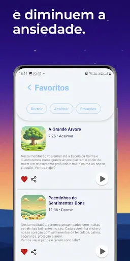 Скриншот 3 — Mundo Gaia: Meditação Infantil