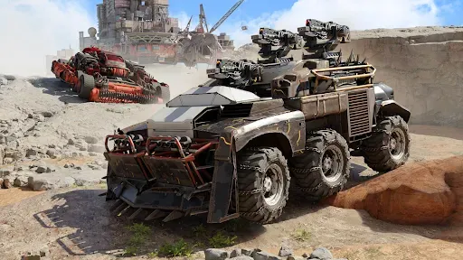 Скриншот 1 — Crossout Mobile - ПвП экшен