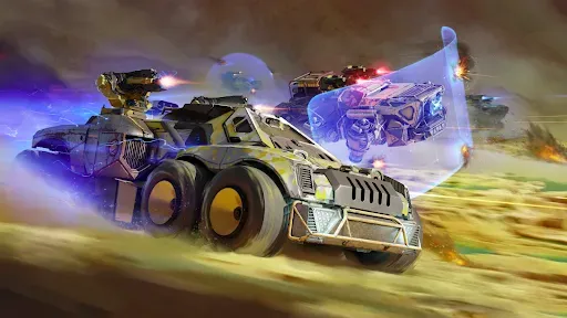 Скриншот 2 — Crossout Mobile - ПвП экшен