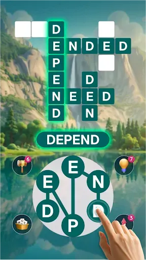 Скриншот 1 — Breezy Crossword - Search Zen
