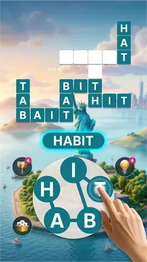 Скриншот 4 — Breezy Crossword - Search Zen