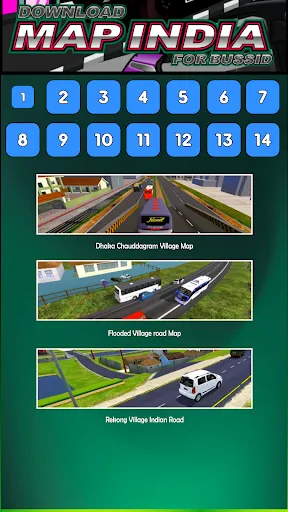 Скриншот 2 — Map India for Bussid