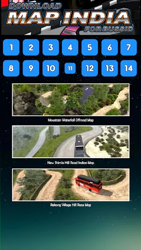 Скриншот 3 — Map India for Bussid