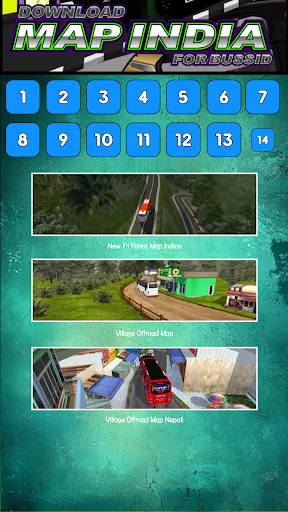 Скриншот 5 — Map India for Bussid
