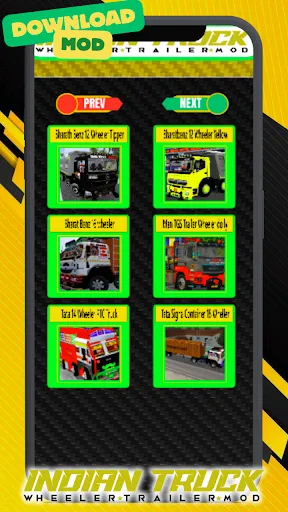 Скриншот 1 — India Truk Wheeler Trailer Mod
