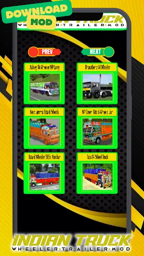 Скриншот 2 — India Truk Wheeler Trailer Mod