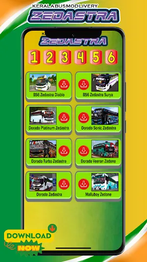 Скриншот 2 — Zedastra Bus Mod Komban Dawood