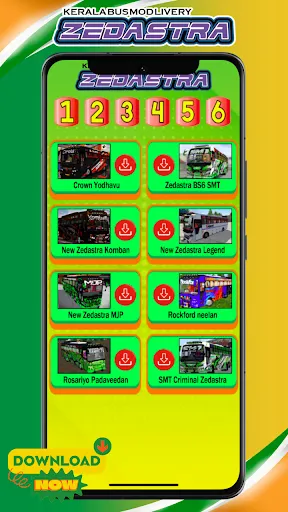 Скриншот 4 — Zedastra Bus Mod Komban Dawood