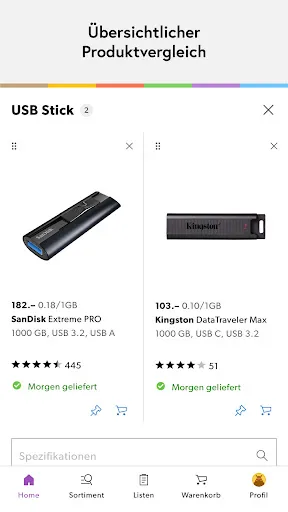 Скриншот 7 — Galaxus – dein Onlineshop