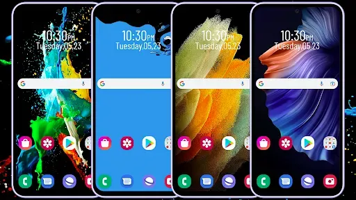 Скриншот 3 — Samsung A15s Themes & Launcher