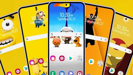 Скриншот 6 — Samsung A15s Themes & Launcher