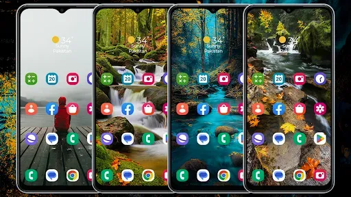 Скриншот 6 — Samsung A51 Launcher & Themes