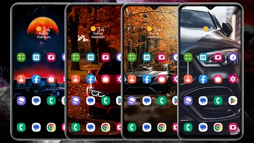 Скриншот 8 — Samsung A51 Launcher & Themes