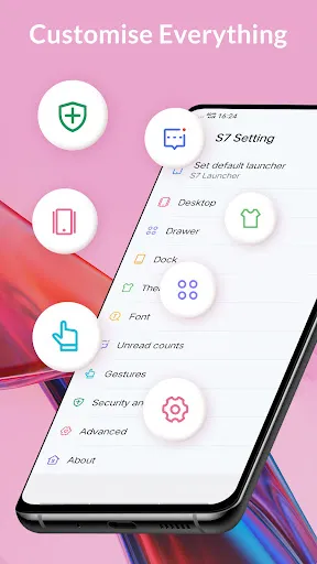 Скриншот 6 — S25 / S7 Launcher for Galaxy S