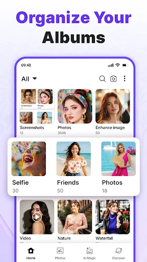 Скриншот 2 — Gallery - Photo Vault & Album