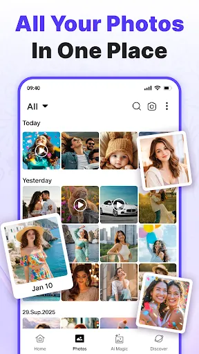 Скриншот 3 — Gallery - Photo Vault & Album