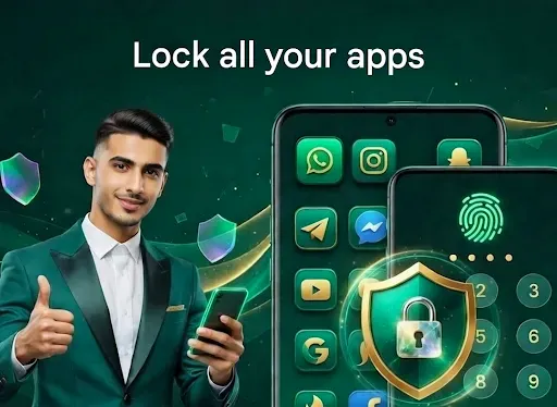 Скриншот 1 — App Lock - Applock Fingerprint