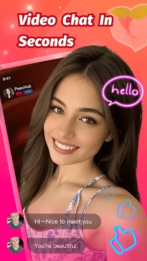 Скриншот 1 — PeacHub - Online Video Chat