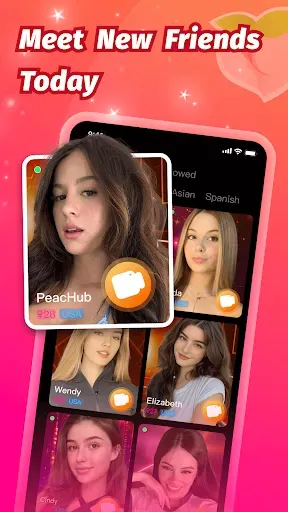 Скриншот 2 — PeacHub - Online Video Chat