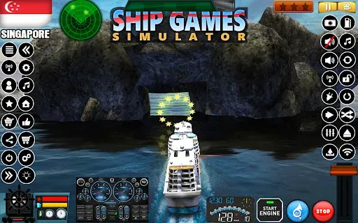 Скриншот 2 — Brazilian Ship Games Simulator