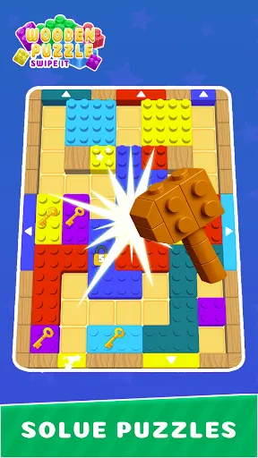 Скриншот 7 — Swipe It: Board Wooden Puzzle