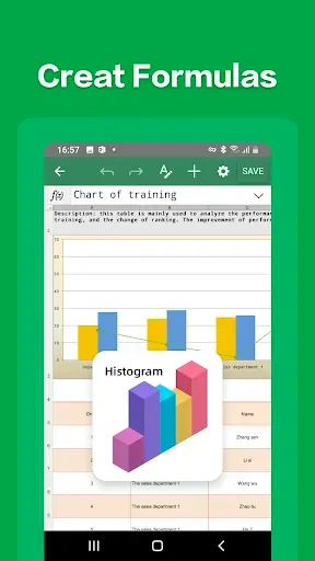 Скриншот 7 — Spreadsheet Editor:excel,word
