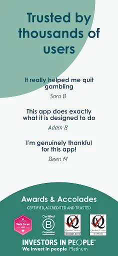 Скриншот 8 — Block Online Gambling - Gamban