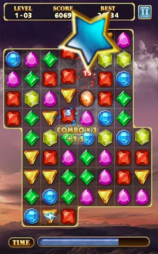 Скриншот 2 — Jewels Star 2