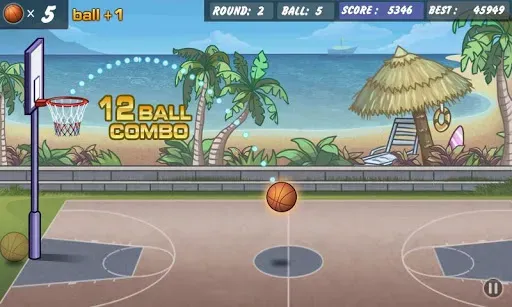 Скриншот 4 — Basketball Shoot
