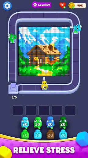 Скриншот 4 — Color Blast: Block Shooter
