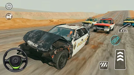 Скриншот 4 — Jumping Car Damage Test Game