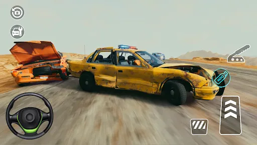 Скриншот 5 — Jumping Car Damage Test Game