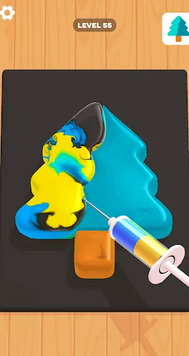 Скриншот 3 — Jelly Dye: Уколы в Слайм
