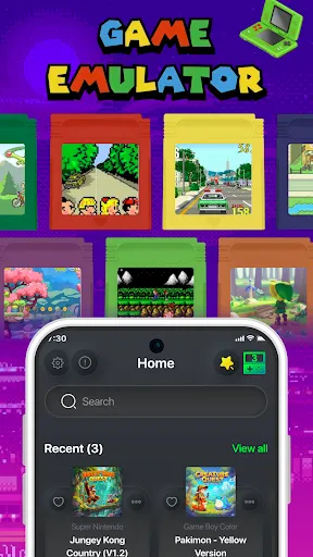 Скриншот 3 — Game Emulator: GB4 Retro Games