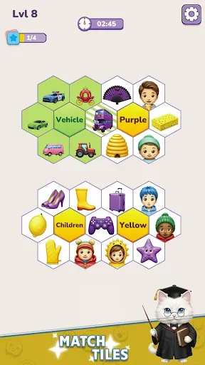 Скриншот 2 — HexMoji - Mosaic Associations