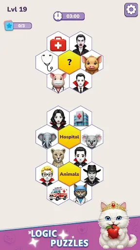 Скриншот 3 — HexMoji - Mosaic Associations
