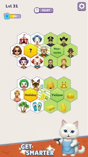 Скриншот 8 — HexMoji - Mosaic Associations