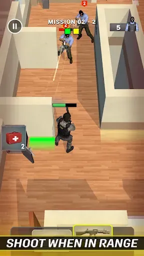 Скриншот 2 — Rescue Agent: Shoot & Hunt