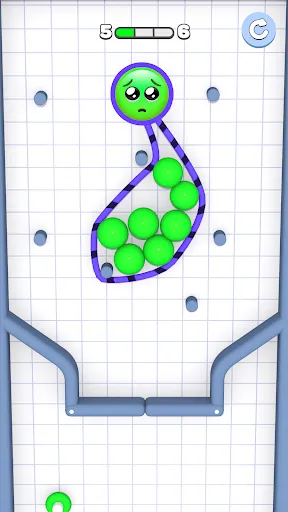 Скриншот 1 — Rope And Balls