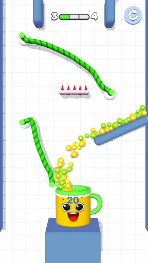 Скриншот 3 — Rope And Balls
