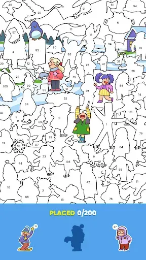 Скриншот 2 — Sticker Book: Color By Number