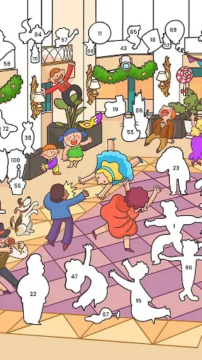 Скриншот 4 — Sticker Book: Color By Number