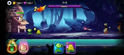 Скриншот 1 — PlantGuardZombies - Peashooter