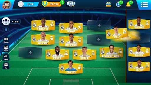 Скриншот 4 — OSM 26 - Football Manager game