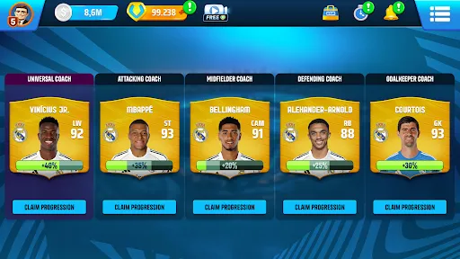 Скриншот 5 — OSM 26 - Football Manager game