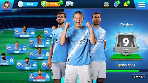 Скриншот 8 — OSM 26 - Football Manager game