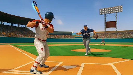 Скриншот 1 — Baseball Super League 3D - TV