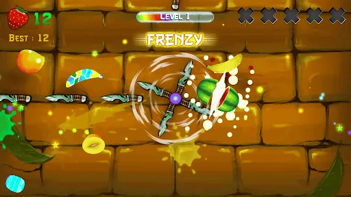 Скриншот 1 — Fruit Cutter TV – 3D Cut