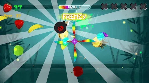Скриншот 4 — Fruit Cutter TV – 3D Cut